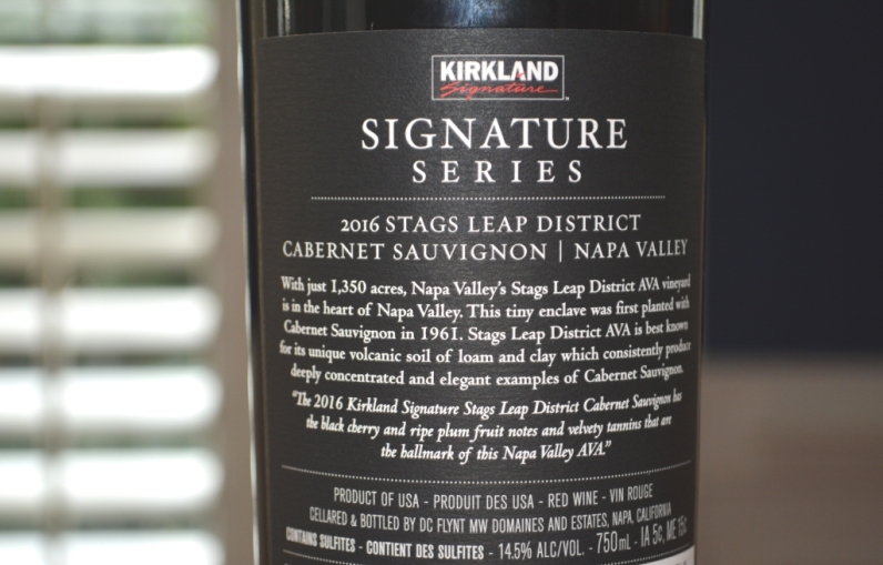 2016 Kirkland Stags Leap Cabernet Sauvignon